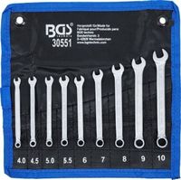 [30551BG] BGS - 30551 - Jeu de clés mixtes 4 - 10 mm 9 pièces