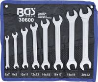 [30600BG] BGS - 30600 - Jeu de clés plates 6 - 22 mm 8 pièces