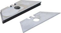 [50604BG] BGS - 50604 - Jeu de lames trapézoïdales pour art. 50611, 50614 10 pièces