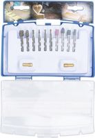 [50804BG] BGS - 50804 - Jeu d’accessoires pour mini-outil de précision 12 pièces