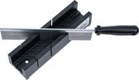 [50850BG] BGS - 50850 - Boîte à onglets matière plastique 245 x 65 x 48 mm avec scie fine