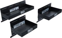 [67150BG] BGS - 67150 - Jeu de tablettes magnétiques 150 / 210 / 310 mm 3 pièces