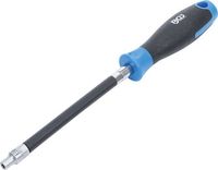 [70022BG] BGS - 70022 - Tournevis flexible avec poignée ronde profil E6 longueur de lame 150 mm