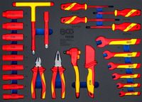 [70218BG] BGS - 70218 - Insert de servante d’atelier 3/3 : Jeu de douilles VDE 10 mm (3/8") 26 pièces