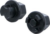 [70984BG] BGS - 70984 - Jeu de clés pour bouchons de vidange d’huile pour DAF, MAN, Volvo, Scania, Neoplan 2 p