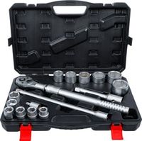 [71024BG] BGS - 71024 - Jeu de douilles avec cliquet réversible extensible 20 mm (3/4") 19 - 50 mm 16 pièces
