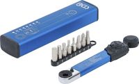 [74295BG] BGS - 74295 - Clé dynamométrique six pans femelle 6,3 mm (1/4") 2 - 10 Nm avec jeu d’embouts 9 pièce