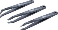 [74312BG] BGS - 74312 - Jeu de pincettes en matière plastique 3 pièces