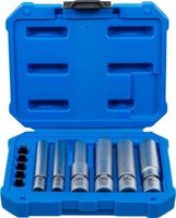 [80000BG] BGS - 80000 - Jeu de douilles à cardan pour bougies de préchauffage et d’allumage 6,3 mm (1/4") + 10