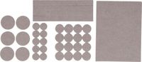 BGS - 80715 - Jeu de protections antidérapants beige 38 pièces