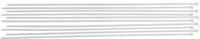 [80775BG] BGS - 80775 - Assortiment de colliers plastique blanc 8,0 x 800 mm 10 pièces