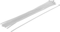 BGS - 80776 - Assortiment de colliers plastique blanc 8,0 x 600 mm 20 pièces