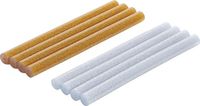 BGS - 80848 - Bâtonnets de colle chaude argent/or métallisé Ø 11 mm, 150 mm 8 pièces