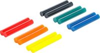 [80849BG] BGS - 80849 - Bâtonnets de colle chaude multicolores Ø 7,5 mm, 50 mm 12 pièces