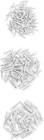 [80850BG] BGS - 80850 - Assortiment de chevilles 5 / 6 / 8 mm 400 pièces