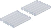 BGS - 80851 - Bâtonnets de colle chaude transparent Ø 7,5 mm, 50 mm 12 pièces