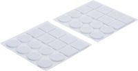 [80860BG] BGS - 80860 - Jeu de protections antidérapants blanc 32 pièces