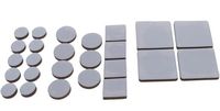 BGS - 80861 - Jeu de protections antidérapants gris 25 pièces
