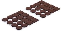 BGS - 80863 - Jeu de protections antidérapants marrons 32 pièces