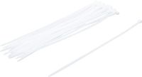 [80878BG] BGS - 80878 - Assortiment de colliers plastique blancs 8,0 x 400 mm 30 pièces