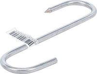 [80916BG] BGS - 80916 - Crochet de boucherie Acier inoxydable 160 mm