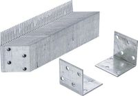 BGS - 80934-50 - Connecteur d’angle 40 x 40 x 40 x 2 mm Packe Économie 50 pièces