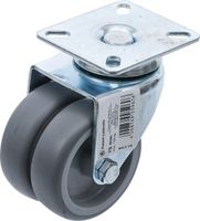 [81946BG] BGS - 81946 - Roulette double de direction Ø 75 mm