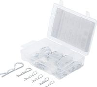 [88134BG] BGS - 88134 - Assortiment de goupilles béta à simple spire Ø 1,2 - 3,0 mm 48 pièces