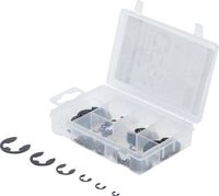 [88174BG] BGS - 88174 - Assortiment de circlips profil E 3 - 15 mm 94 pièces