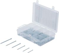 BGS - 88178 - Assortiment d’aiguilles de plinthe/panneau 100 pièces