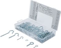 BGS - 88180 - Assortiment de crochets à visser/ronds 142 pièces
