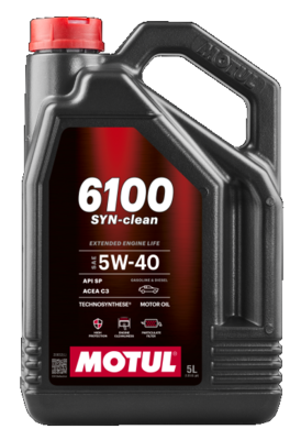[113116Motul] Motul 6100 SYN-clean 5W-40 5L