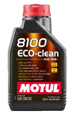 [108813Motul] Motul 8100 ECO-CLEAN 0W20 1L