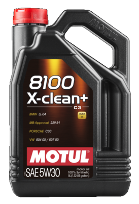 Motul 8100 X-CLEAN + MOTUL5W30C35L