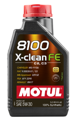 [112771Motul] Motul 8100 X-clean FE 5W-30 1L