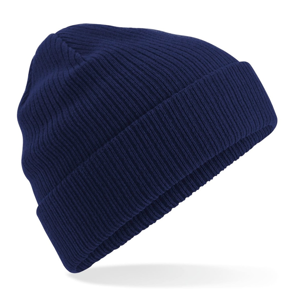 [B050-Black-OneSize] B050 - Bonnet en coton biologique - Black