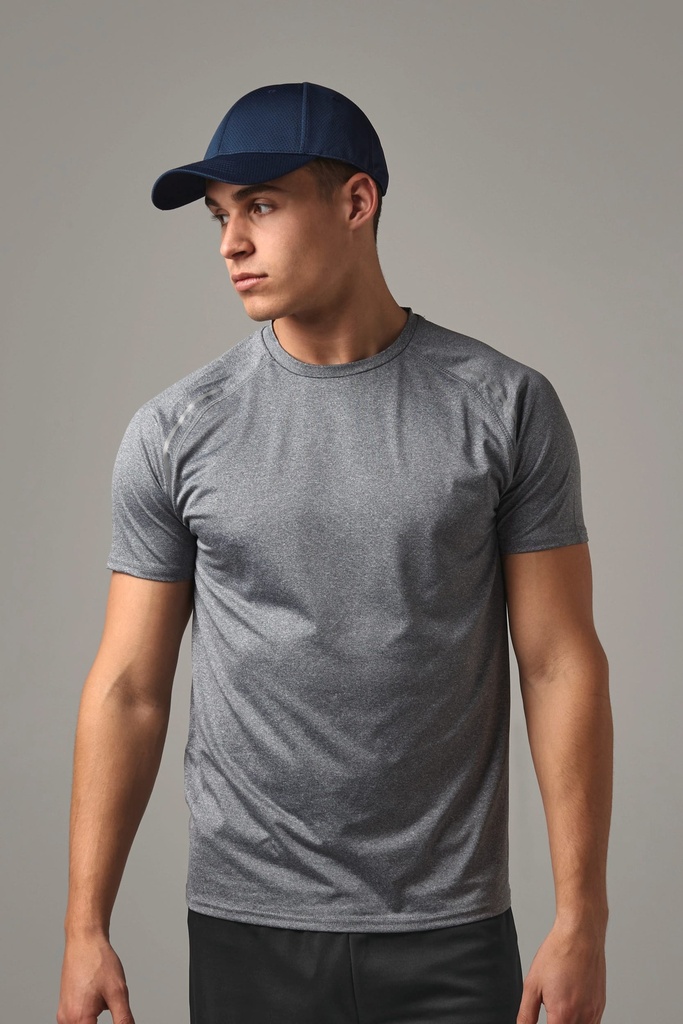 [B196-Black-OneSize] B196 - Casquette filet 6 panneaux - Black