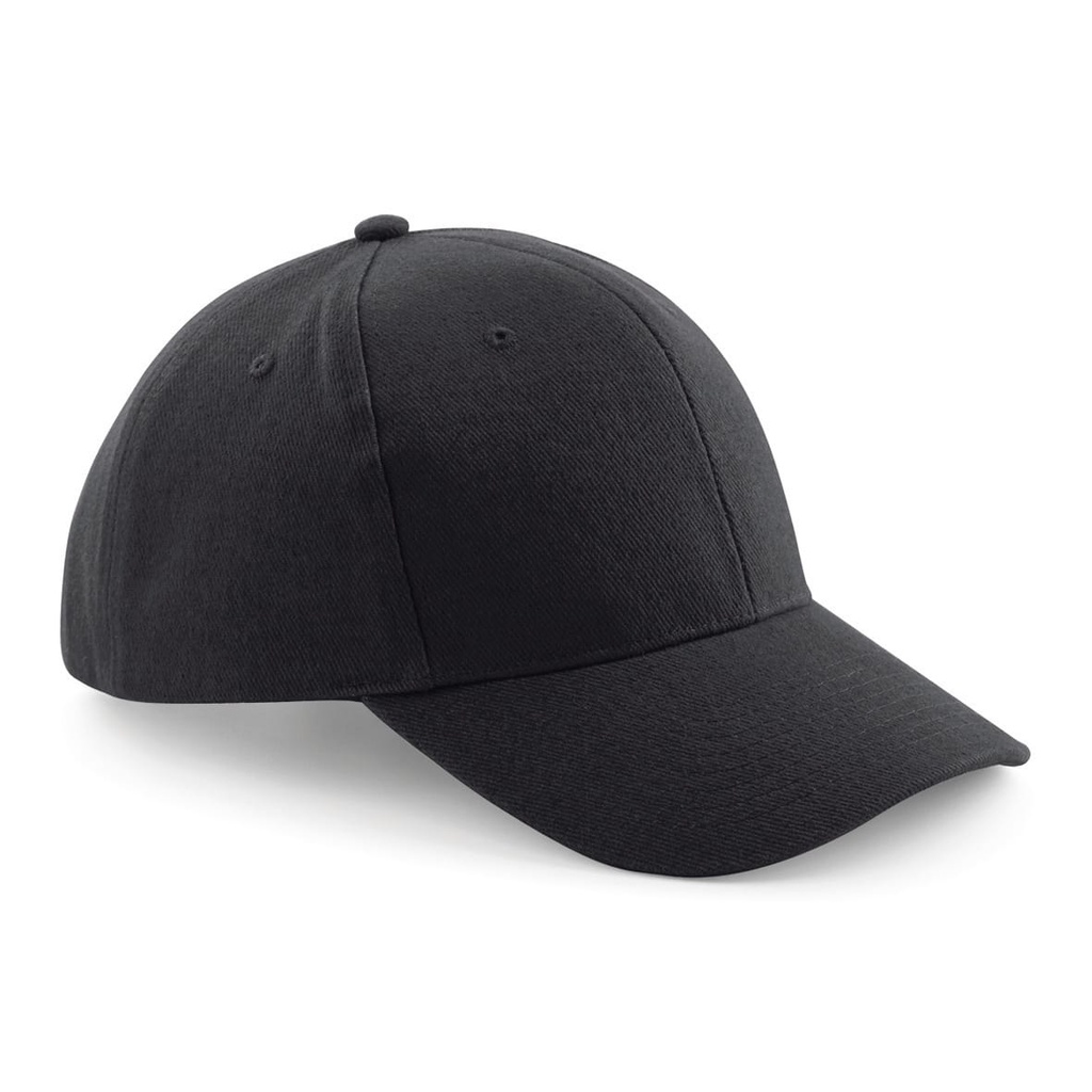 [B65-GraphiteGrey-OneSize] B65 - Casquette homme Pro-Style en coton brossé - 6 panneaux - GraphiteGrey