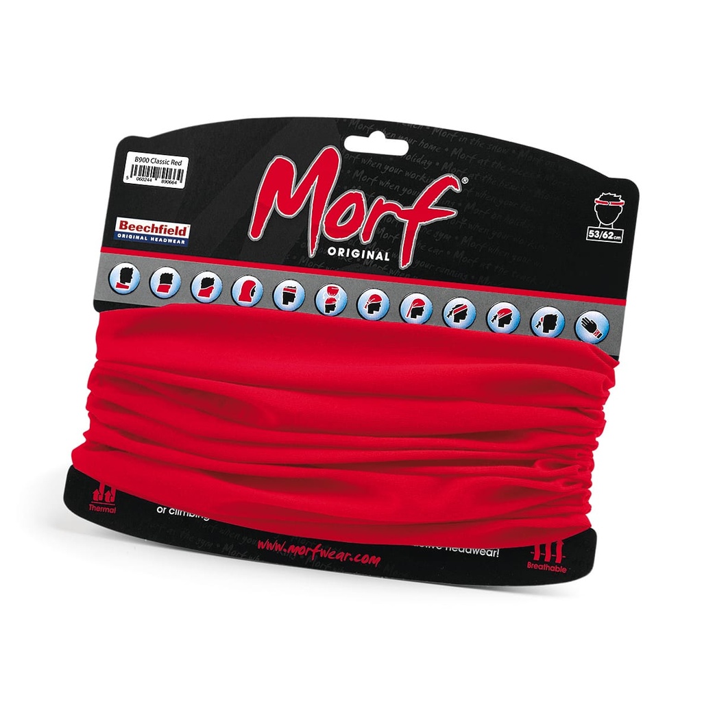 [B900-FluorescentYellow-OneSize] B900 - Tour de cou - Morf® Original - FluorescentYellow