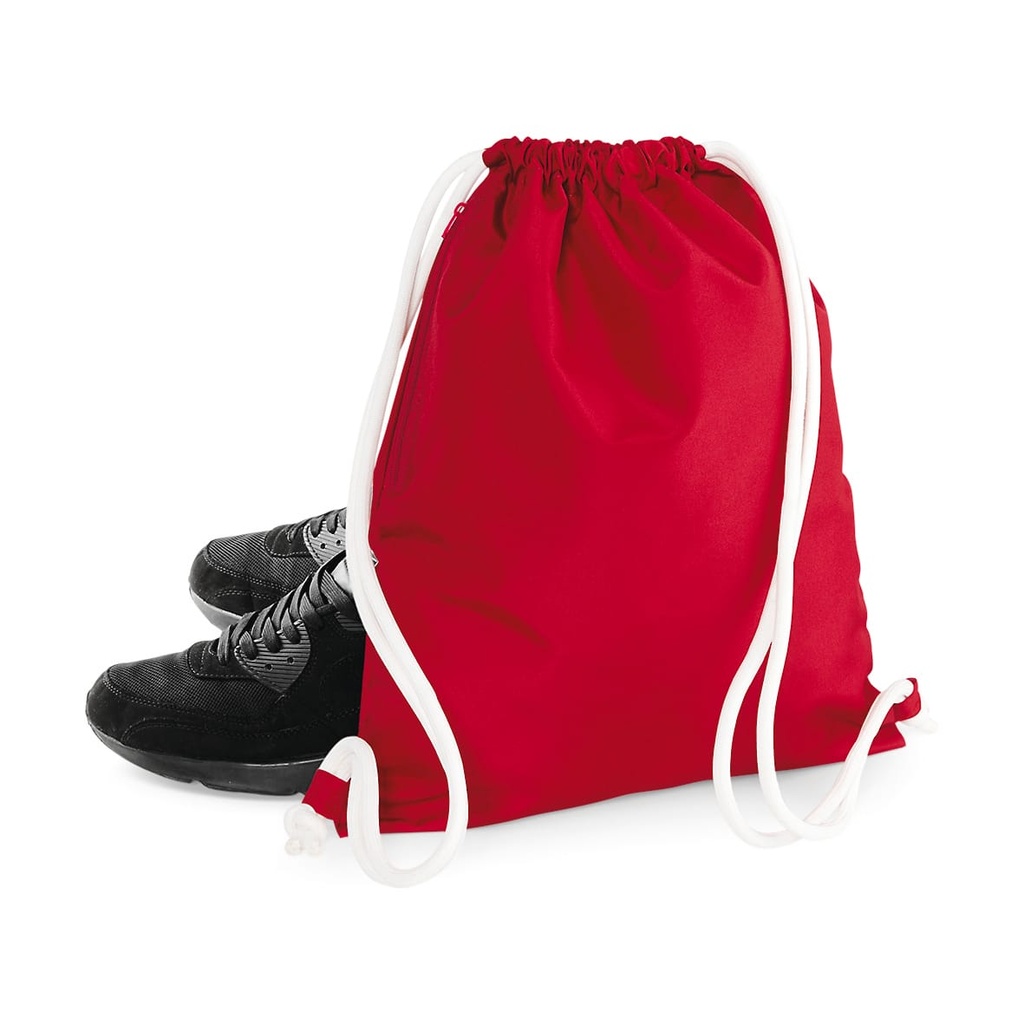 [BG110-BottleGreen-OneSize] BG110 - Sac à dos de gym à cordon - BottleGreen