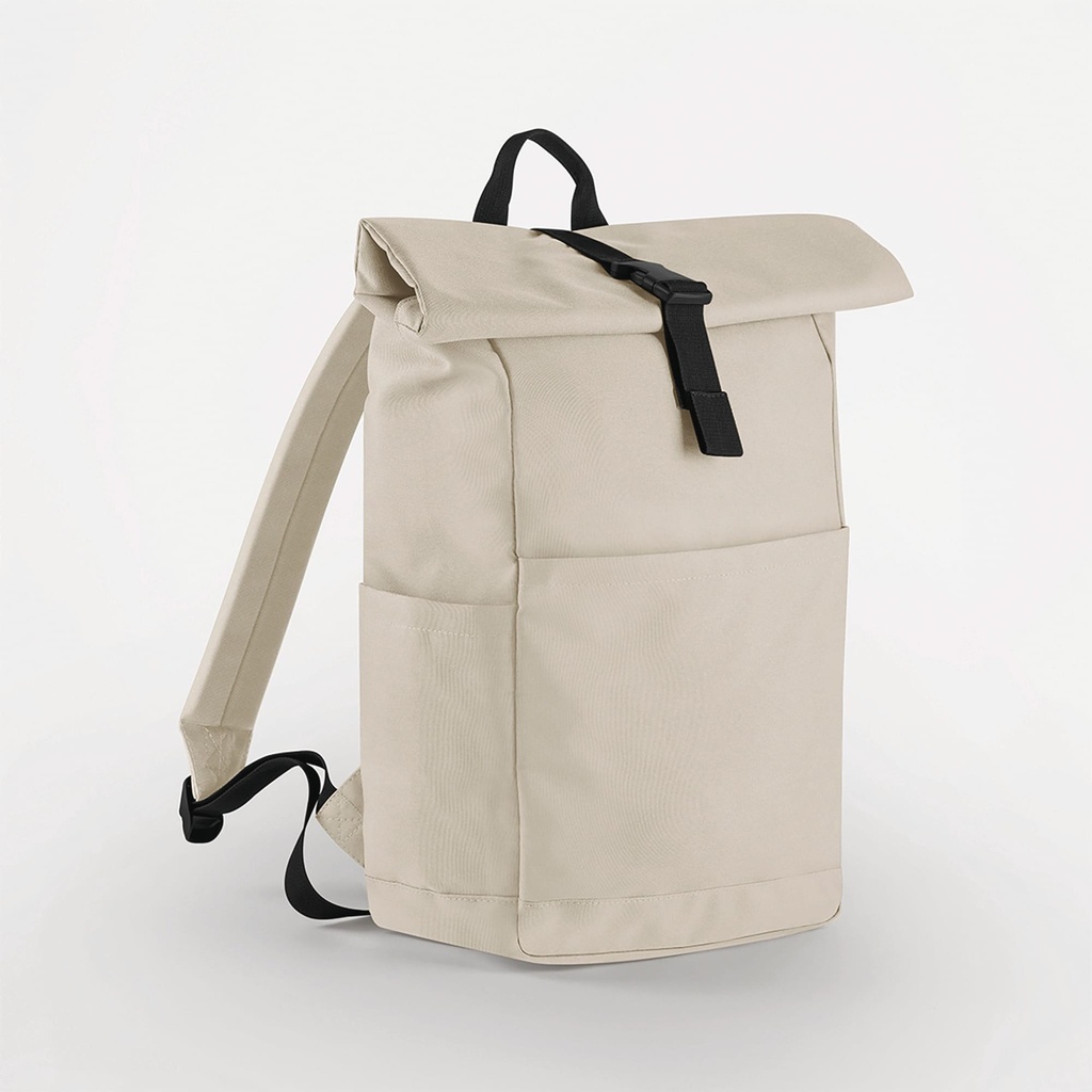 BG186 - Sac à dos Roll Top recyclé - Navy