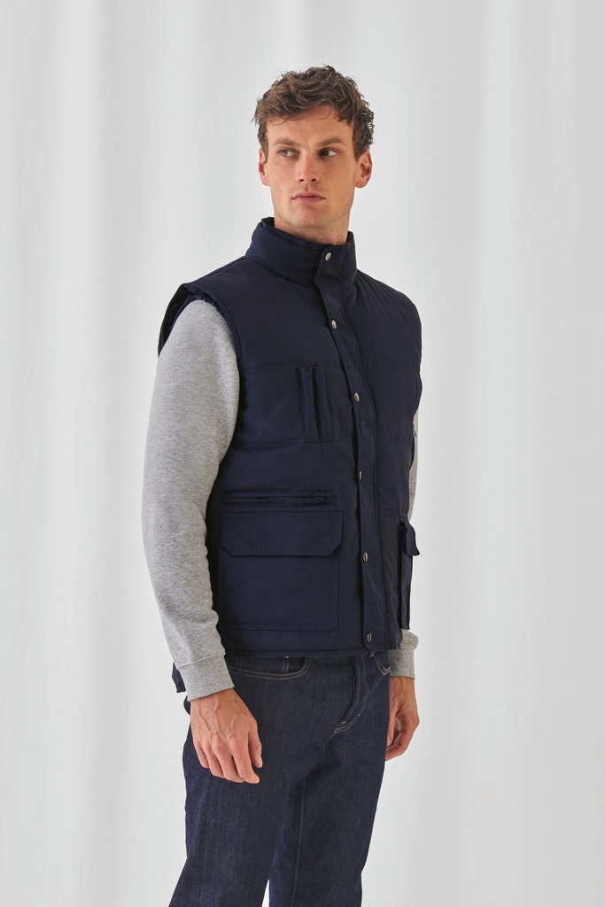 [CGEX-Navy-S] CGEX - Bodywarmer Explorer - Navy (S)