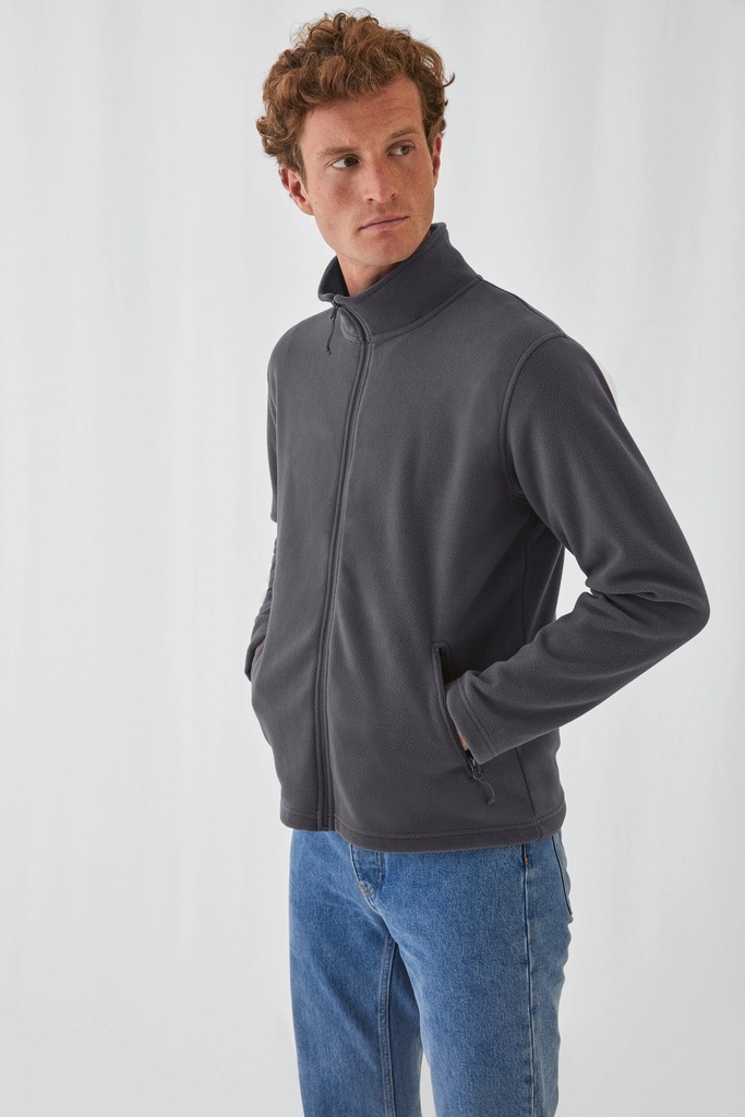 [CGFUI50-Red-S] CGFUI50 - Veste polaire Homme ID.501 - Red (S)