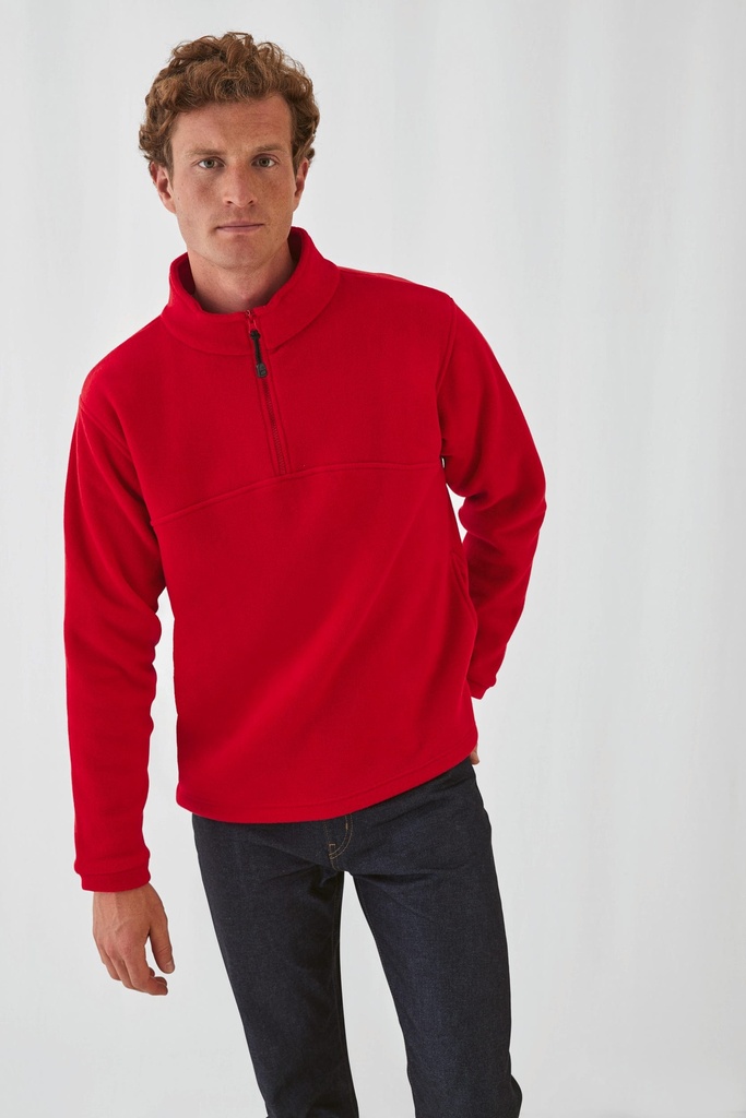 [CGHIGH-Navy-XS] CGHIGH - Polaire col zippé Highlander+ - Navy (XS)