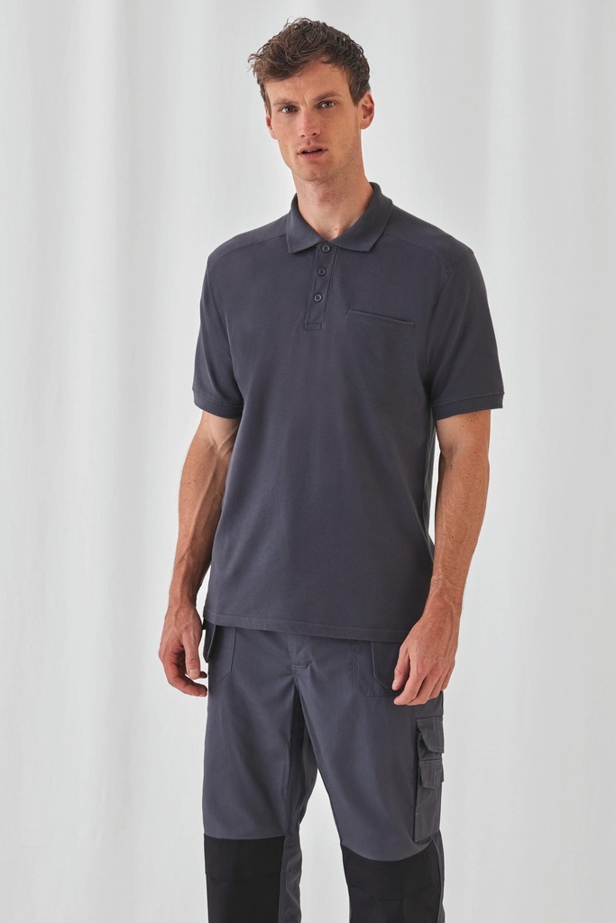[CGPUC10-Black-S] CGPUC10 - Polo Skill Pro - Black (S)