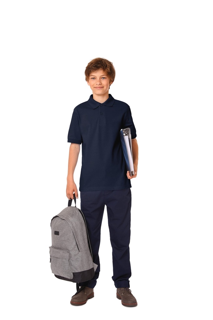 CGSAFE - Polo Safran enfant - Black