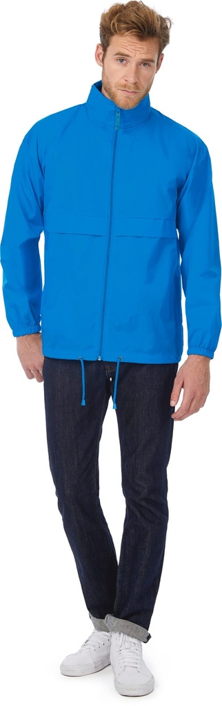 [CGSIR-PixelTurquoise-S] CGSIR - Coupe vent homme Sirocco - PixelTurquoise (S)