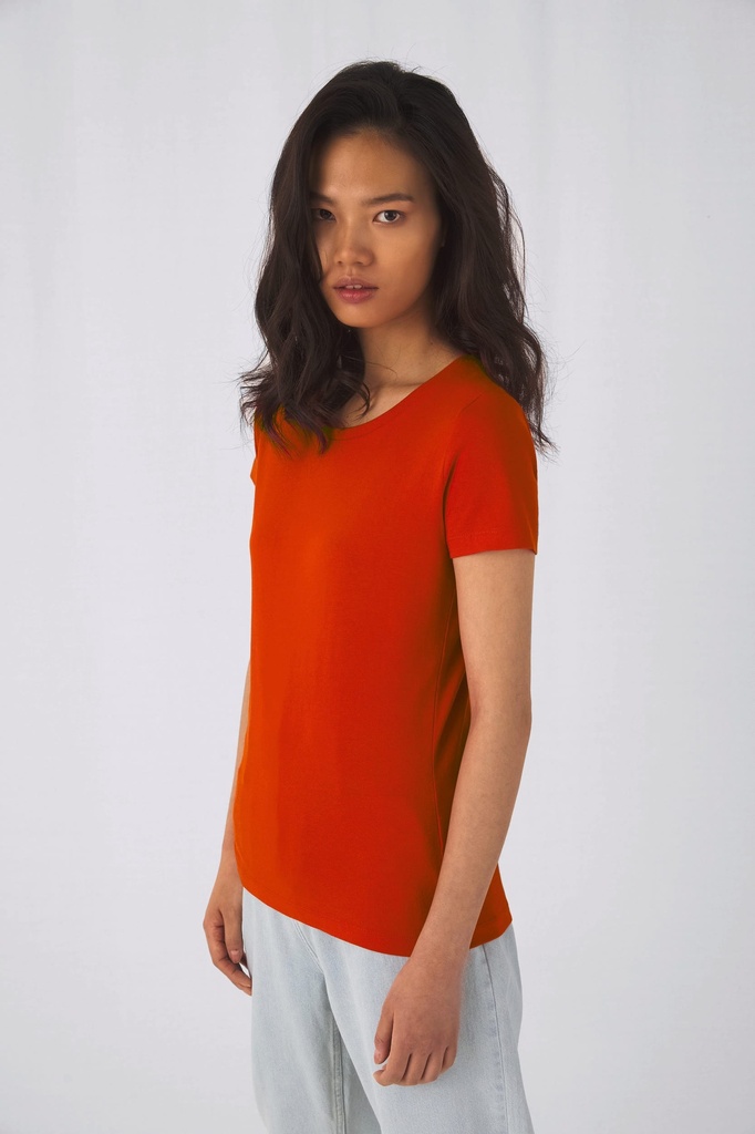 [CGTW049-DarkGrey-XS] CGTW049 - T-shirt bio femme Inspire Plus - DarkGrey (XS)