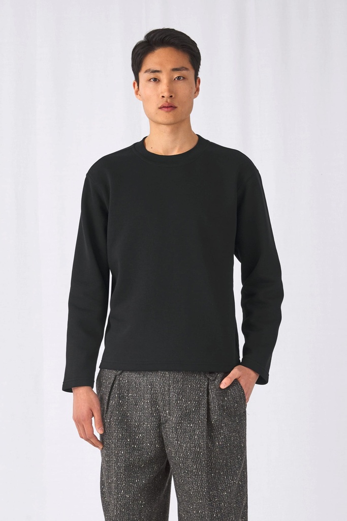 CGWU610 - Sweat-shirt coupe droite - HeatherGrey