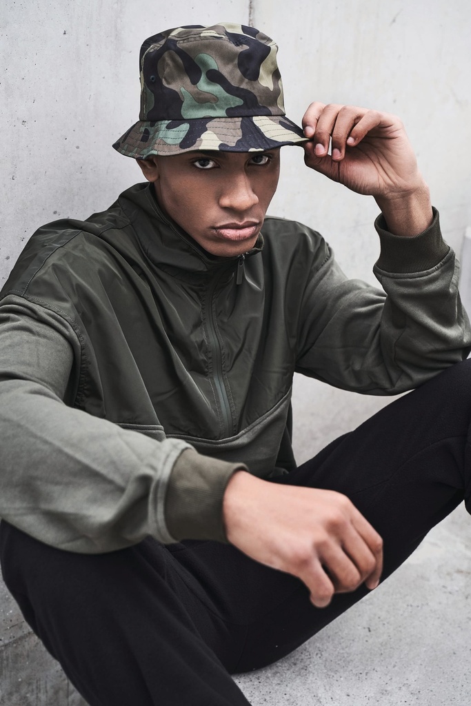 [FL5003CB-GREENCAMOUFLAGE-OneSize] FL5003CB - Bob Camo - GREENCAMOUFLAGE